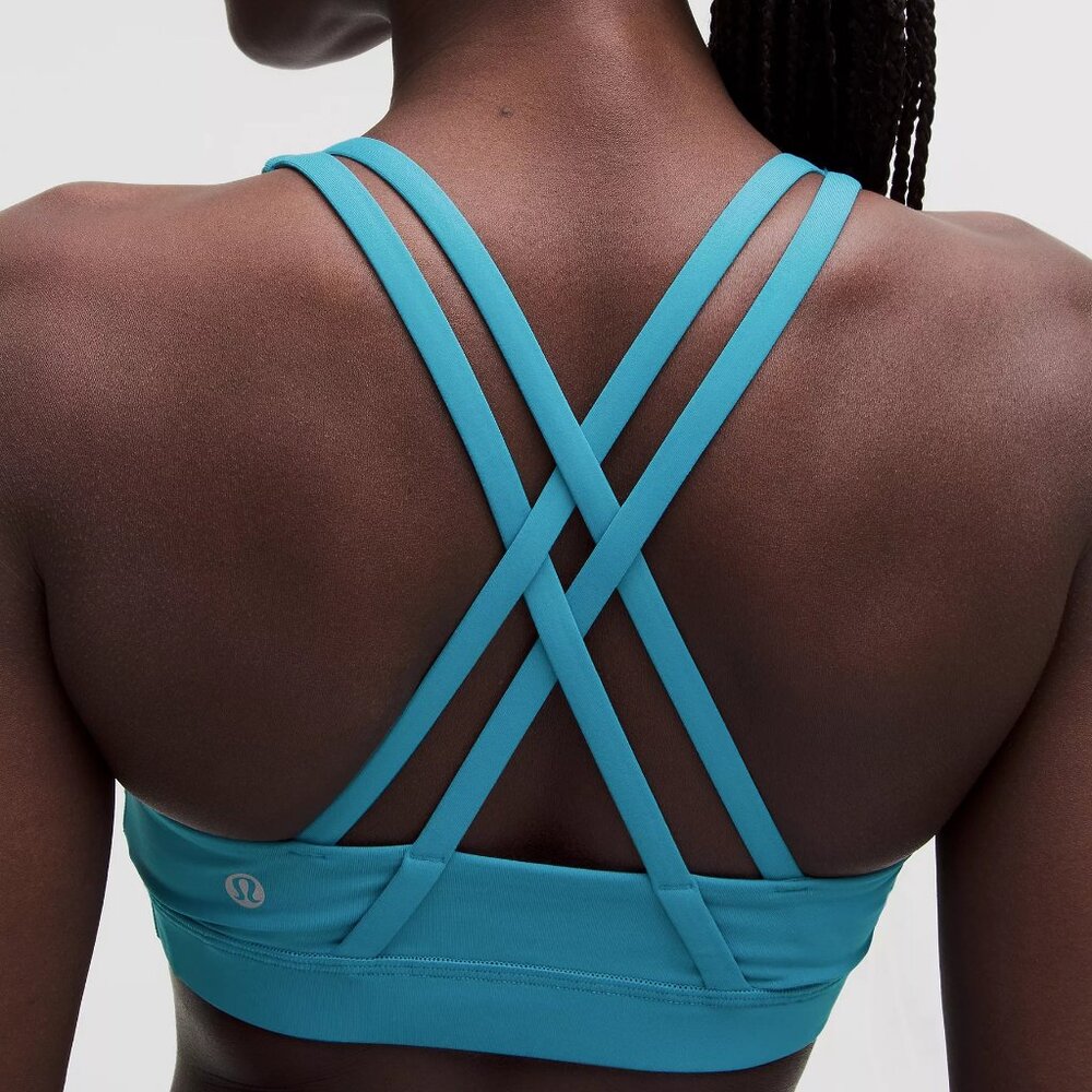 Lululemon Energy Workout Bra  Hawaiian Blue- US Size 6